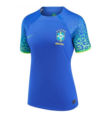 Brasilien Replika Udebanetrøje Dame VM 2022 Kortærmet